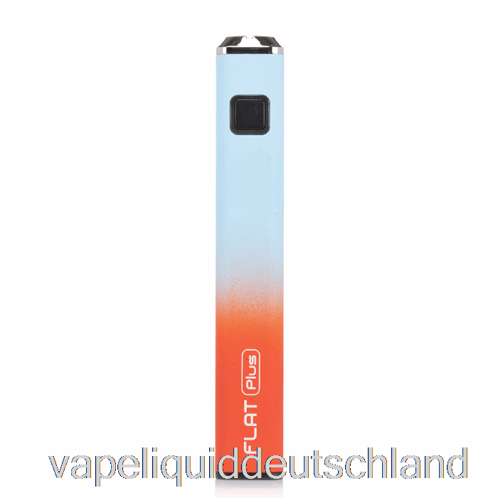 Yocan Flat Plus 900-mAh-Batterie, Rot-blaugrünes Vape-Liquid